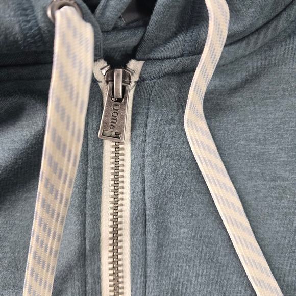 Vuori halo performance 2.0 womens Hoodie XL Charcoal Heather VW268 Sweatshirt - Picture 3 of 8